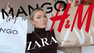 AUTUMN/WINTER TRY ON HAUL | H&M, ZARA & MANGO!!!