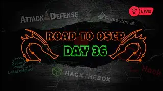 Road to OSCP: Day 36 || Daily Live Hacking and Cybersecurity Training 🚀