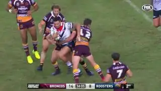 Anthony Milford - Big Hit On Mitchell pearce