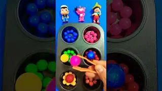 Cute Color ✋ Fast Big Ball Color Matching #cutecolor #colorcute #bigballs #shorts #satisfying
