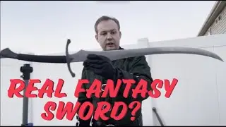 Fantasy Swords in Real Life? - XL Elvish Saber by Lonely Wolf Forge