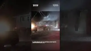 Massive apartment fire in Greene County sends multiple to hospital