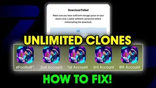 How to fix Clones after v6.0.1 in eFootball 2027 • How to run Unlimited Clones in eFootball 2027