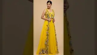 Beautiful 😍 party wear dress with shrug #trending #fashion #ytshorts #
