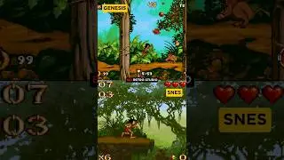 The Jungle Book - SNES vs Sega Genesis