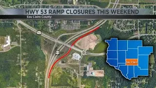 Wisconsin DOT announces temporary closure of northbound on/off ramps at US 53/WIS 312 interchange