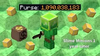 Slime Minions 1 Year Later | Hypixel Skyblock