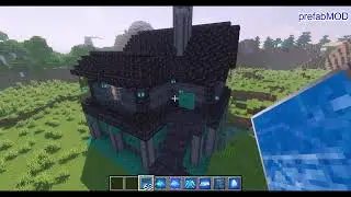 【MOD紹介】マイクラで楽々建築！？　prefabMOD