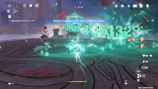 Genshin Impact C4 jean and c6 faruzan