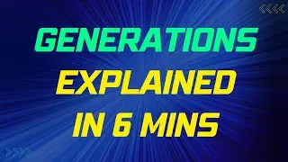 Generations Explained: Traits, Trends, and Tensions (6 Minutes)
