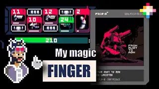 Trying out the Mech Finger | From Rust To Ash | PICO-8 Game