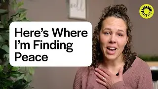 Мне нехорошо, но я нахожу здесь покой.