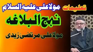 Talimat e Ameer Ul Momineen(aleh Salam) | Maulana Ali Murtaza Zaidi#fikarhussain 