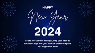 Happy New Year 2024 Whatsapp Status || New year 2024 GIF || New year 20224 Wishes