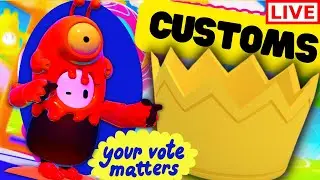 [LIVE] Fall Guys Season 2 Custom Matches Live with Viewers/Friends Open Votes - Free to Play