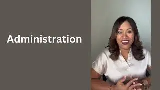 Welcome to the administration team