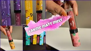 Lakme Absolute Matte Melt Mini Liquid Lip Color #shortsindia #shorts