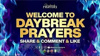 DAYBREAK PRAYERS || ESTABLISH MY STEPS DAY 1