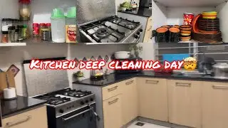Pakistani mother kitchen deep cleaning routine||my deep Cleaning Routine||Bahria Town Karachi#viral