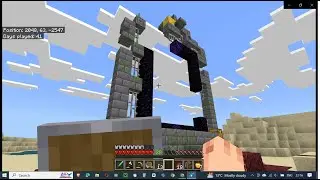 Порталы руин Minecraft, цветочные поля, оживленные деревни #minecraft #bestminecraftclips #minecr...
