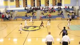 Terrell Lamar #24 Long Reach HS  vs River Hill HS Feb 8 2014 Game Winner