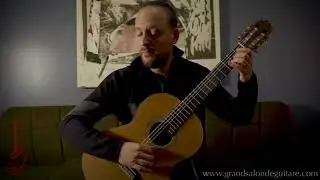 Tariq Harb performs Joropo by J. L. Merlin on Jose Lagunar Especial 1A Concierto Guitar