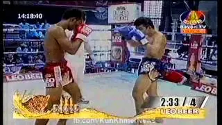 Khmer Boxing, Khim Dima VS Thai, Bayon Boxing, 12 September  2015