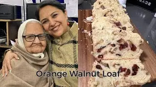 Orange Walnut Loaf- Quick and Easy recipe 