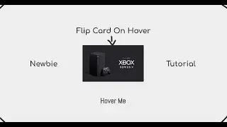 3D Flip Card Effect On Hover For Newbies | HTML CSS