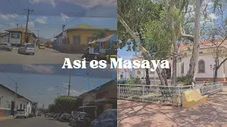 Conocimos el parque de San Jerónimo, Recorrimos las Calles de Masaya, Nicaragua 2023