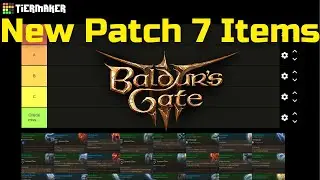 Baldur's Gate 3 Patch 7 Magic Items Tierlist and Guide - Early Access