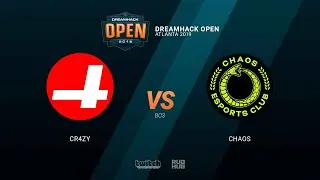 CR4ZY vs Chaos - DH Open Atlatna 2019 - bo1 - de_train [MintGod & LINAZAVR]
