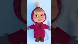 come play in snow with Masha video credits to @MashaBearEN