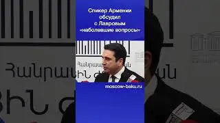 Спикер Армении обсудил с Лавровым &laquo;наболевшие вопросы&raquo;