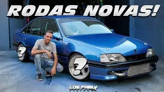 COLOCAMOS NOVAS RODAS ARO 17 TALA 9 NO OMEGA 4.1 DE DRIFT! EP.134 [ LOW FAMILY CUSTOM BR ]