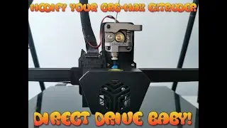 Превратите свой CR6-MAX в экструдер с прямым приводом, используя существующее оборудование