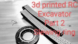 RC Excavator Part2 | Slewing ring