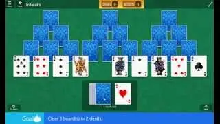 TriPeaks\Medium I - Clear 3 boards in 2 deals