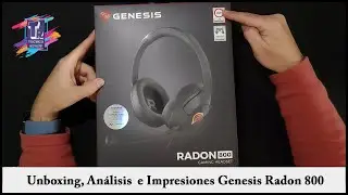 Auriculares Genesis Radon 800 - Ligeros, Gaming y Multiplataforma!!!
