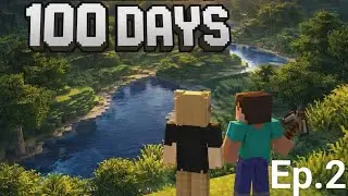 ลุยเหมืองร้างรอดไหม!?|Minecraft100Day EP.2