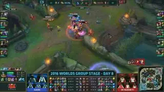 C9 vs SKT - Blank 3 Man Kick