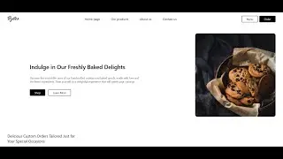 🔥Build a Modern Bakery Website 