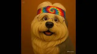 Paws & Reflect with Frizzle McChill #oldenglishsheepdog #inspiration #groovy #dog
