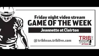 TribLive HSSN Video Stream Game of the Week - Week 9 10-27-17: Jeannette at Clairton