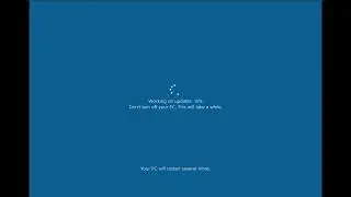 Installing Windows 10 build 19582