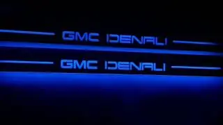 Led door sills GMC DENALI