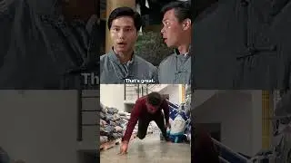 Выполнение отжиманий по методу Джета Ли.