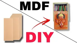✨ Ganesh Ji Themed Matchbox | MDF Board Matchstick Box | Pooja Decoration Idea #craftycircuits #diy 