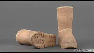 3D model content for Augmented Reality app Ugg Australia
