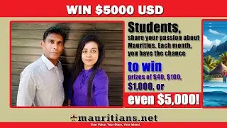 Rewarding Signup on Mauritians.Net
